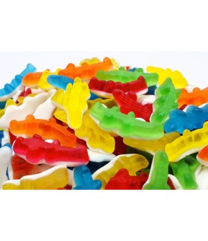 Coccodrilli Coccodrì bicolore lucidi Haribo