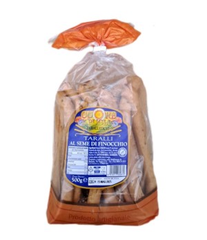 Taralli lunghi al finocchio