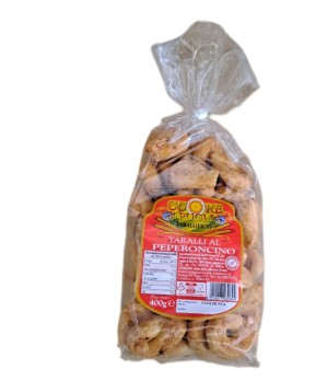 Taralli tondi al peperoncino