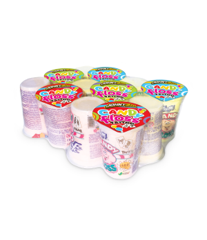 Candy floss con tatuaggi