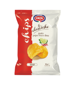 Patatine Pata gusto pepe rosa e lime