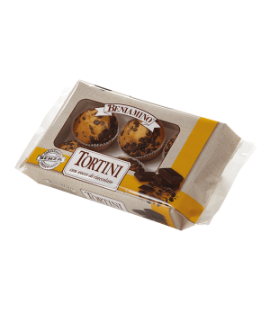Tortino con Gocce di Cioccolato