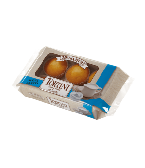 Tortino con Crema al Latte