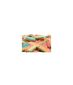 Mattoncini arcobaleno gommosi zuccherati Fini